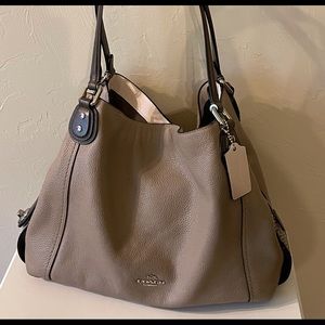 Coach Leather Hobo Bag